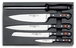 Wusthof Classic Cook's Set With 4 Knives And 1 Sharpening Steel