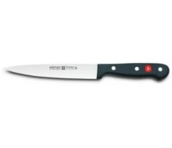 Wusthof Gourmet Knife Set: 1 Chef Knife 20cm, 1 Carving Knife 16cm And 1 Utility Knife 12cm 6 Wusthof Gourmet Knife Set: 1 Chef Knife 20cm, 1 Carving Knife 16cm And 1 Utility Knife 12cm -Victori Knives Shop wusthof gourmet 3 piece knife set 2
