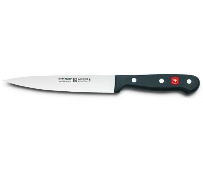 Wusthof Gourmet Knife Set: 1 Chef Knife 20cm, 1 Carving Knife 16cm And 1 Utility Knife 12cm 3 Wusthof Gourmet Knife Set: 1 Chef Knife 20cm, 1 Carving Knife 16cm And 1 Utility Knife 12cm - Image 3