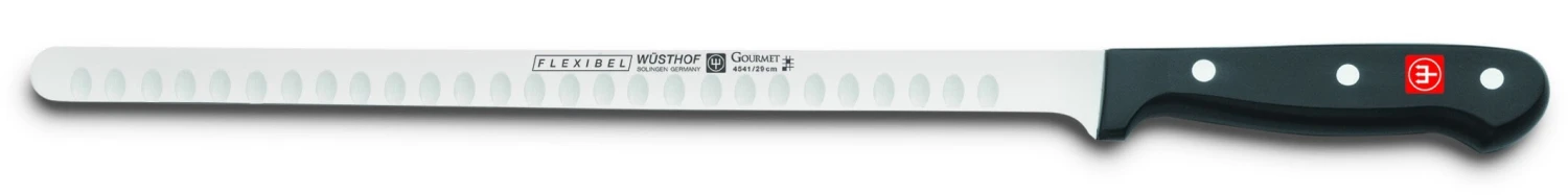 Wusthof Gourmet Salmon Slicer Hollow Edge Blade 29cm 1 Wusthof Gourmet Salmon Slicer Hollow Edge Blade 29cm