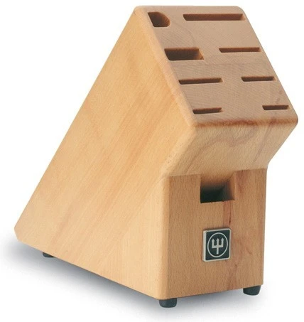 Wusthof Knife Block For 9 Kitchen Tools - Made Of Beech Wood 1 Wusthof Knife Block For 9 Kitchen Tools - Made Of Beech Wood