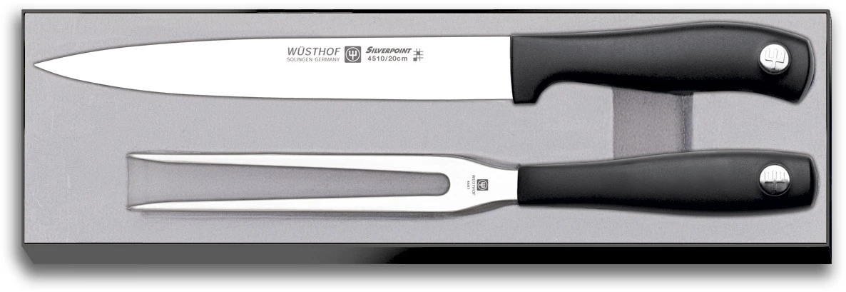 Wusthof Silverpoint 2-piece Carving Knife Set 1 Wusthof Silverpoint 2-piece Carving Knife Set